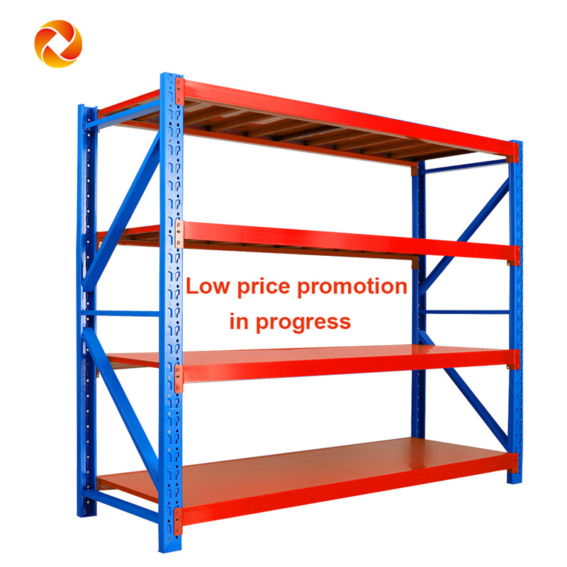 Stable and Durable rack shelf 4 Level warehouse storage rack metal rack custom steel storage shelves