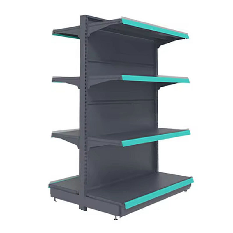 New trend supermarket shelf convenience store shelf display strong and big supermarket shelves grocery rack