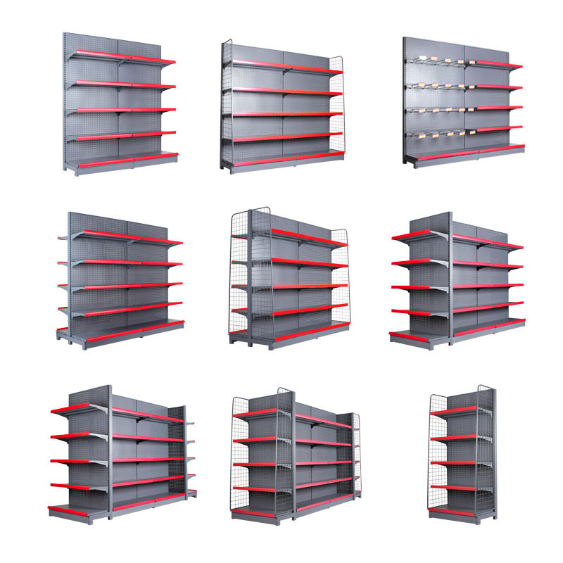 Low MOQ Supermarket Shelves Store Snacks shop rack Pharmacy Stationery Stores grocery store equipment super market racks