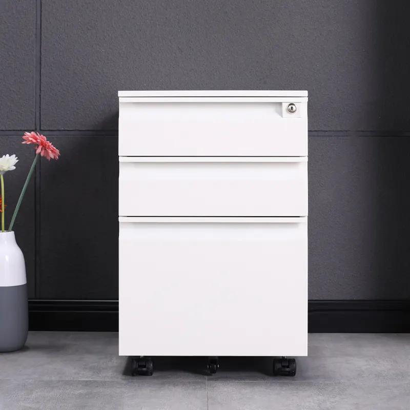 Storage Steel Locker Metal Office Office Furniture Filing Cabinet 3 Drawer Metal File Cabinet wholesale customization