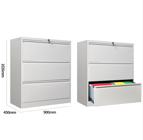 Sell Well Office Steel 4 Tier Filing Cabinet A4 File  Drawer Metal Storage Drawer Cabinet 4 drawer steel filing cabinet