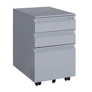 Storage Steel Locker Metal Office Office Furniture Filing Cabinet 3 Drawer Metal File Cabinet wholesale customization