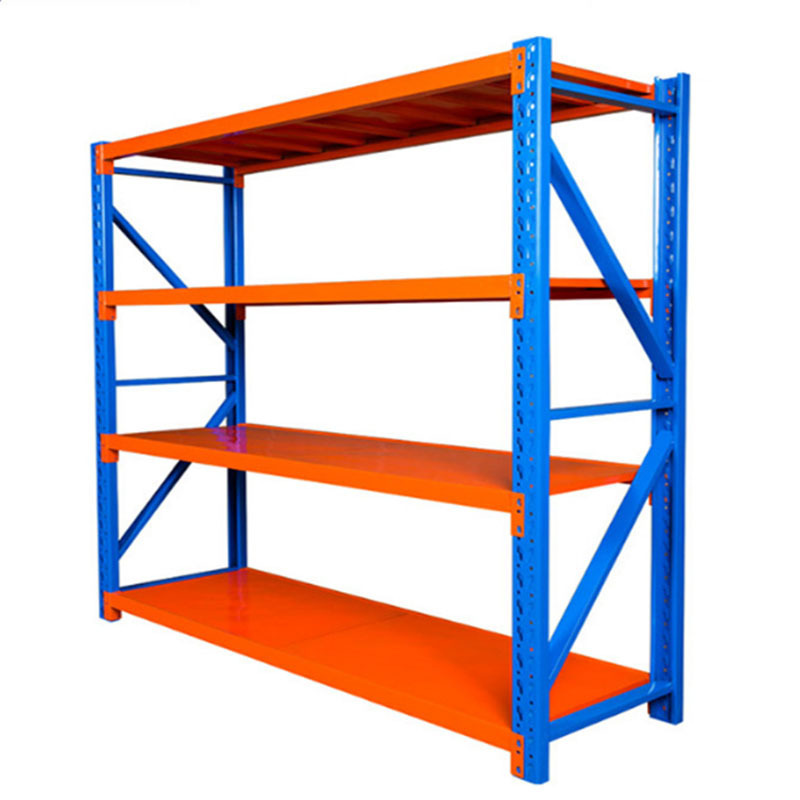 Light Duty Warehouse Storage Rack Shelf Heavy Duty Metal Warehouse Shelving Cold Rolled Steel Storage Shelf Industrial Racks