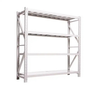 Long Span 4 Layers Warehouse Storage Systems Medium Duty Steel Commercial Racking Shelves For Warehouse Industrial Used