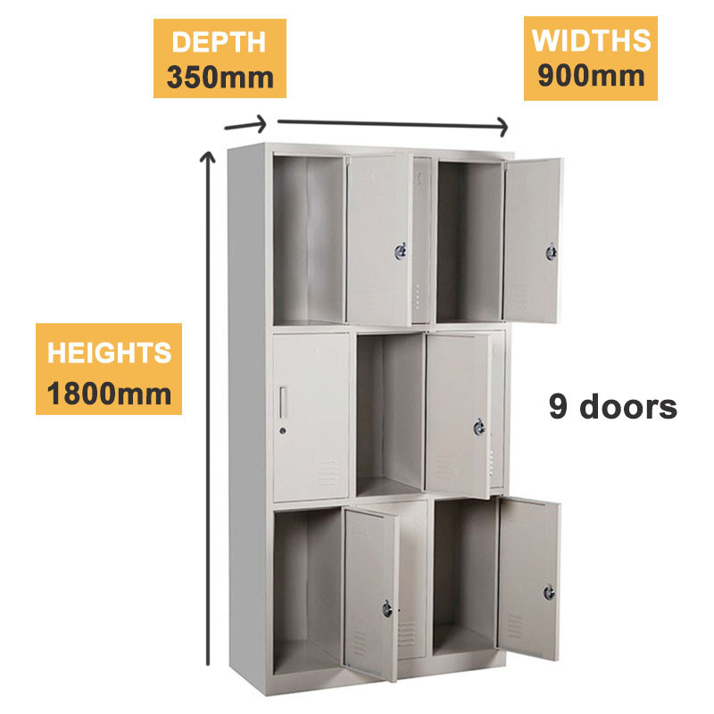 Hot Sell Furniture Manufactures Metal Steel Locker Steel Storage Cabinet Wardrobe locker Locker Cabinet