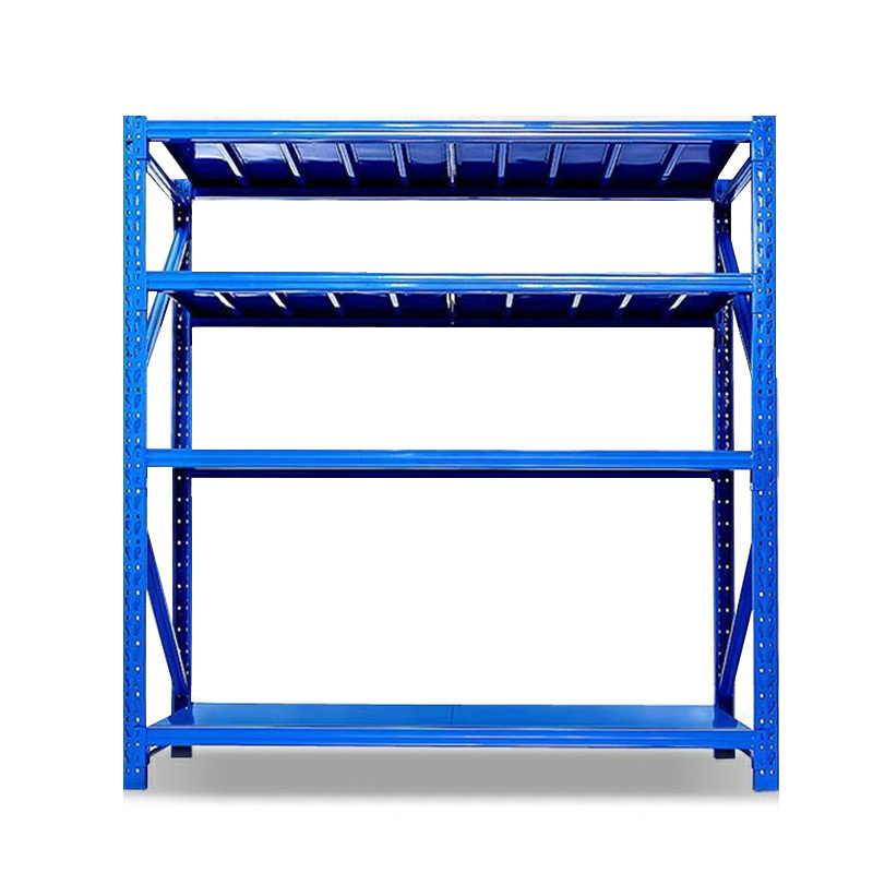 Adjustable Boltless Steel Shelving Multi-layer Industrial Metal Heavy duty Steel Shelves Customizable Storage Shelves