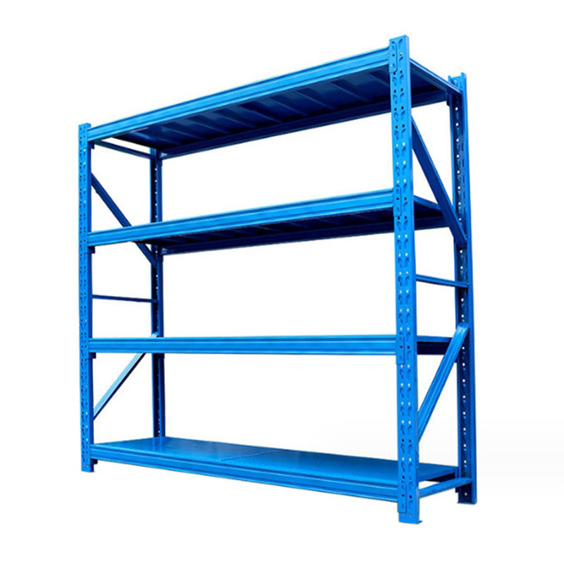 Adjustable Boltless Steel Shelving Multi-layer Industrial Metal Heavy duty Steel Shelves Customizable Storage Shelves