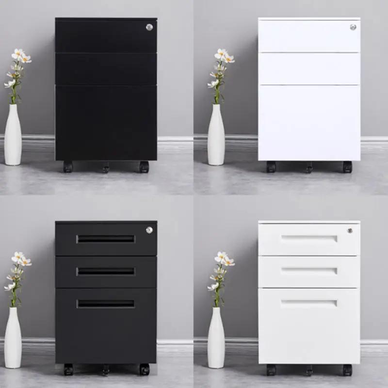 Storage Steel Locker Metal Office Office Furniture Filing Cabinet 3 Drawer Metal File Cabinet wholesale customization