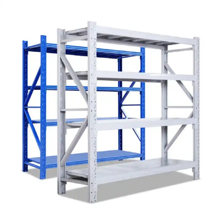 Factory Industrial Warehouse Storage Racks Shelves Metal Boltless Rack garage shelves metal rack storage shelf