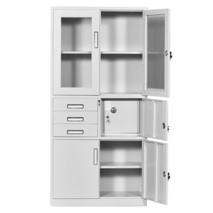 filing cabinet big capacity metal file cabinet 2 door storage with lock metal shelves for storage