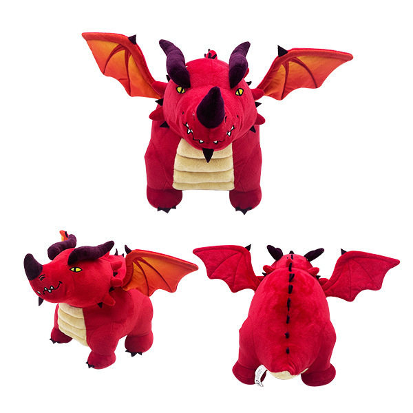 2023 New Design Themberchaud Plush Cartoon Stuffed Dungeons and Dragons Doll Plush Toy