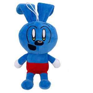 2023 new design cartoon Raggy monkey Plush toy blue rabbit stuffed animal toy for kids