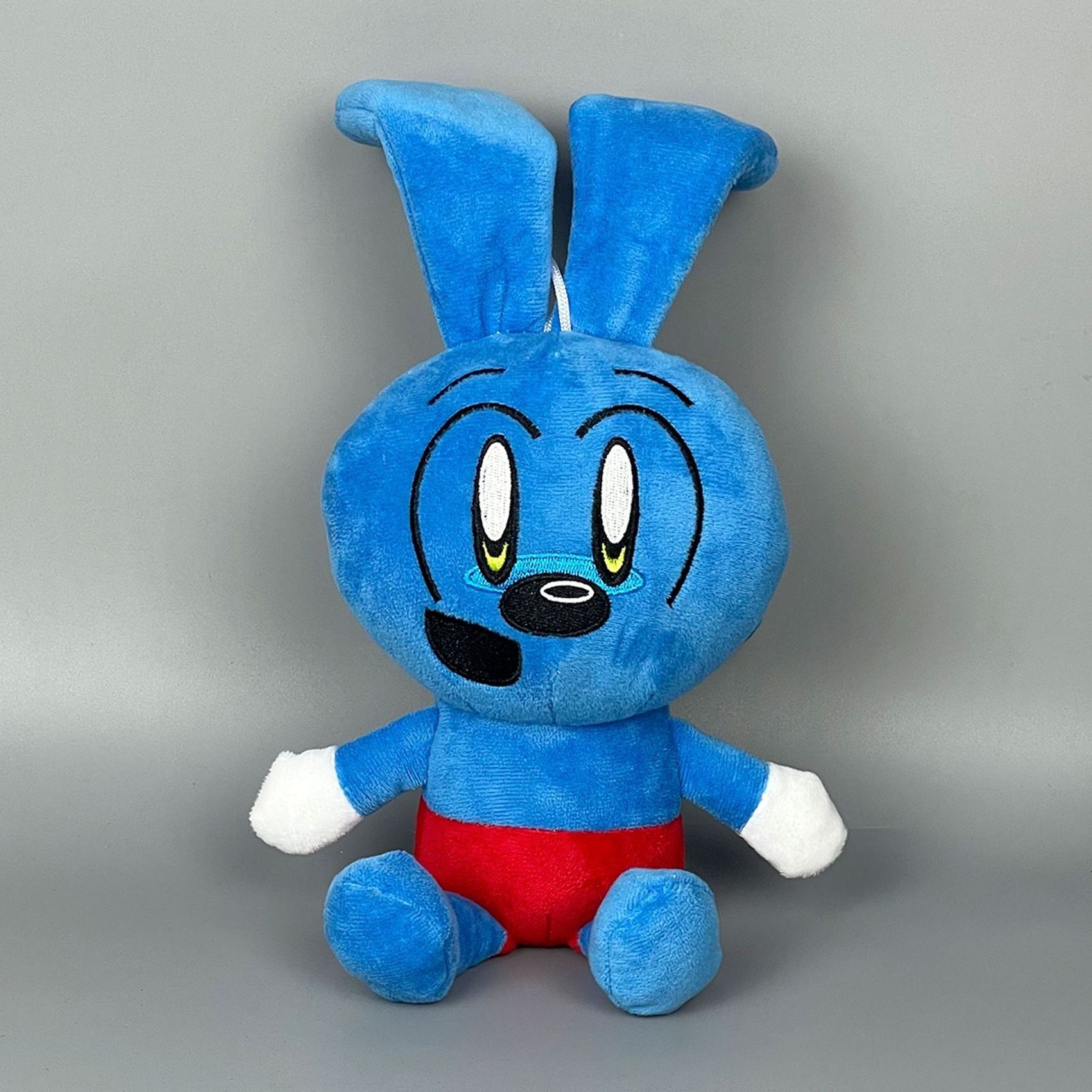 2023 new design cartoon Raggy monkey Plush toy blue rabbit stuffed animal toy for kids