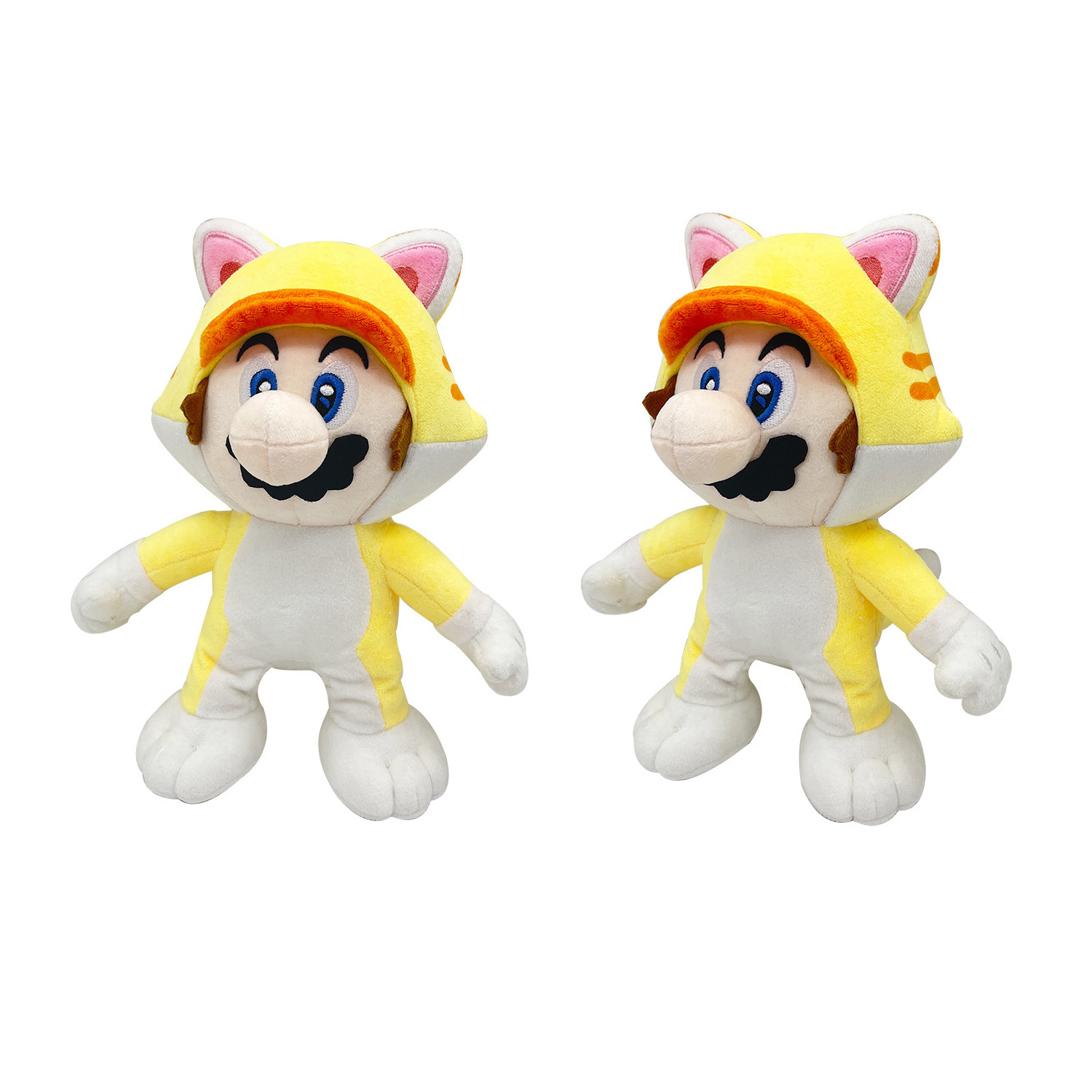 2023 Plush Toy Mario Doll Toy Cat form Mario animation Soft Stuffed Animal Dolls Toy Kids Children Birthday Christmas Gift