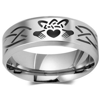 Low Moq Customized Rings Couple Finger Ring For Couples Stainless Steel