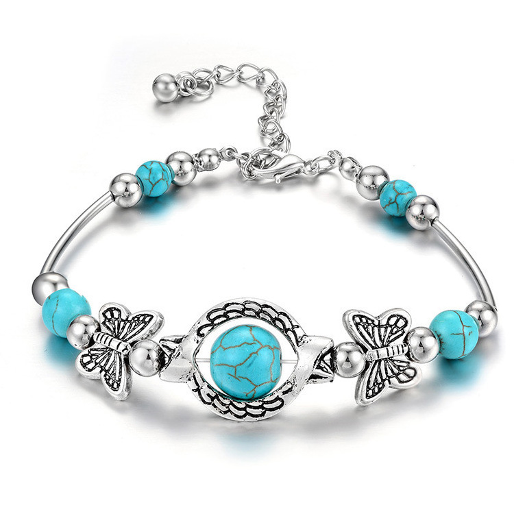 Good Quality Turtle Blue Evil Eye Bracelet Charms For Bracelets Butterfly