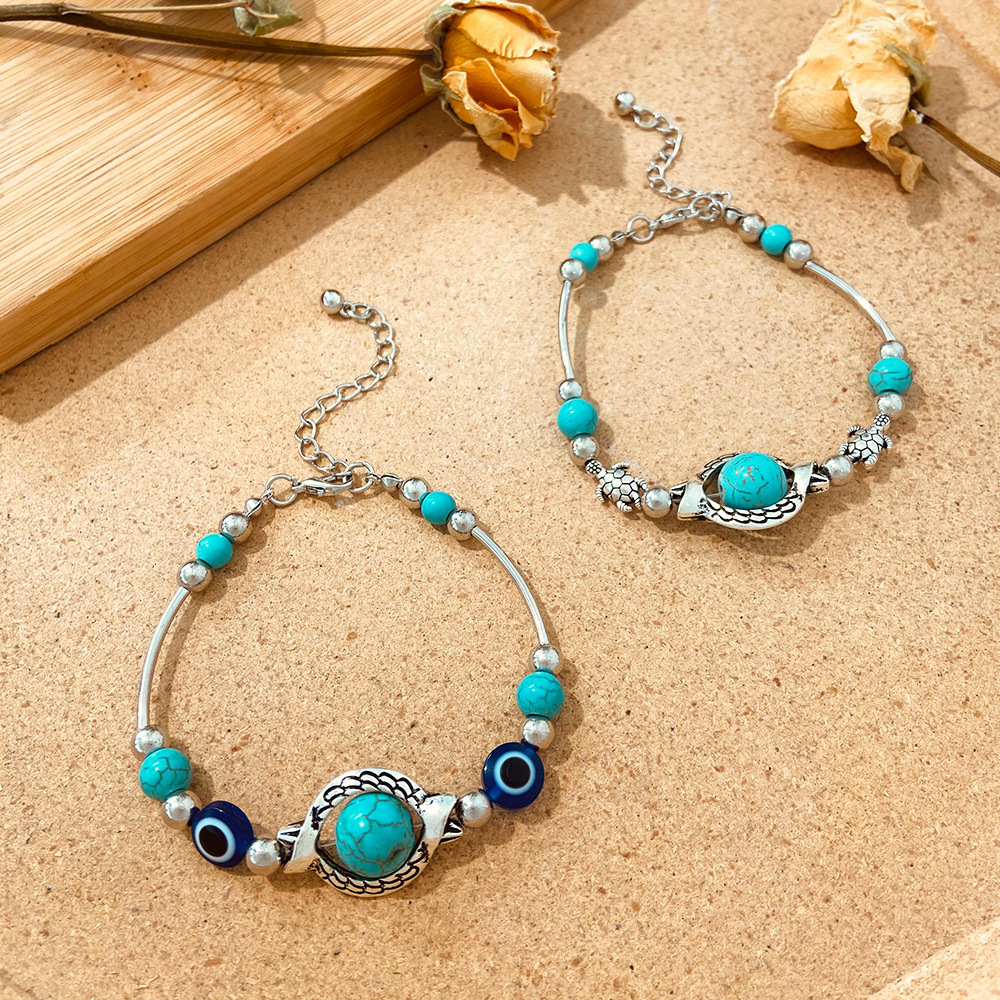 Good Quality Turtle Blue Evil Eye Bracelet Charms For Bracelets Butterfly