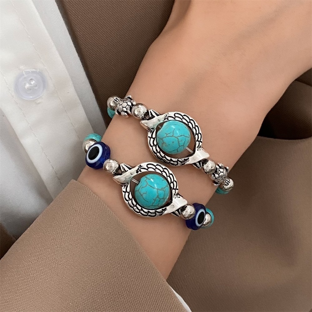 Good Quality Turtle Blue Evil Eye Bracelet Charms For Bracelets Butterfly