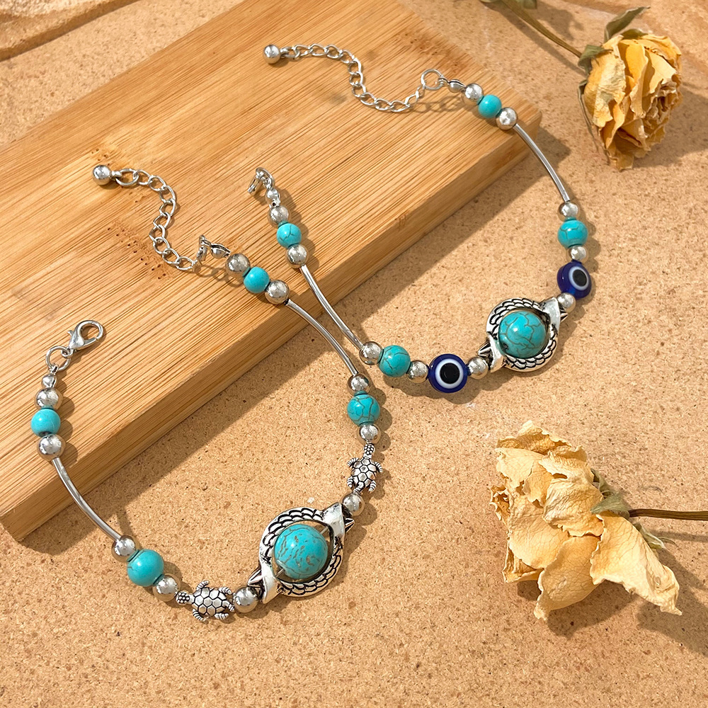 Good Quality Turtle Blue Evil Eye Bracelet Charms For Bracelets Butterfly