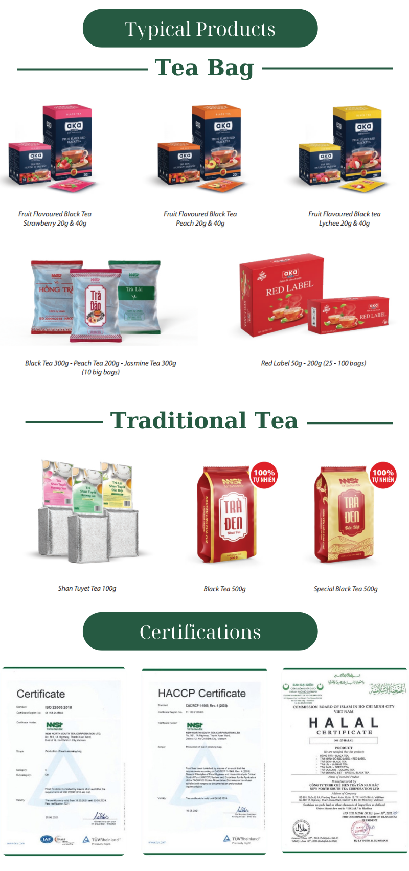 OEM By Best Branding Cheapest Price tea herbal tea black tea 300g beverages Manufacturer