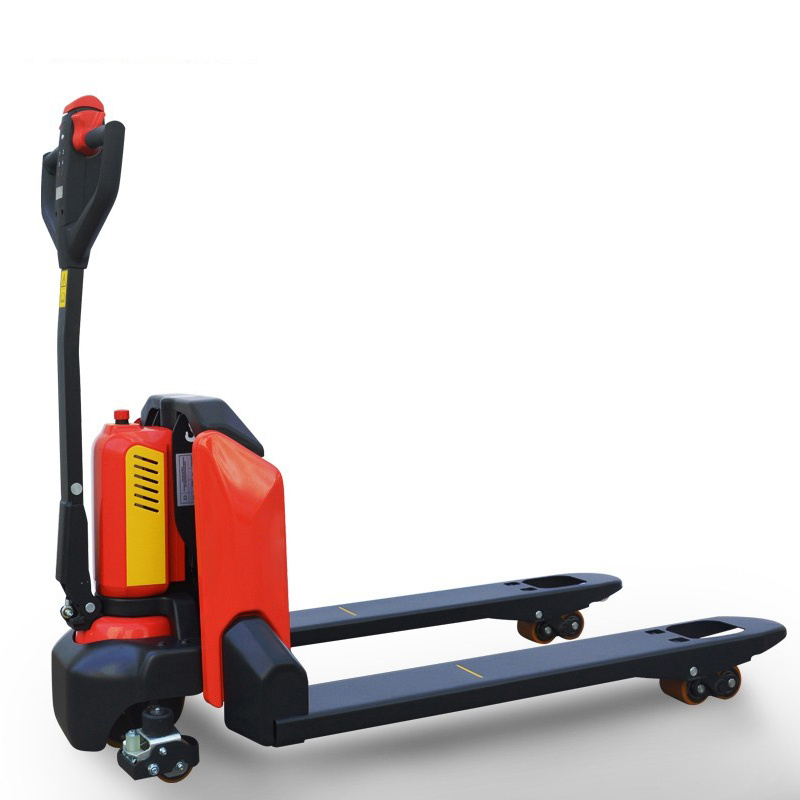 electric pallet truck with battery motor drive wheel 1.5 2 ton pallet trailer high lift noble lift portable walking pallet jack