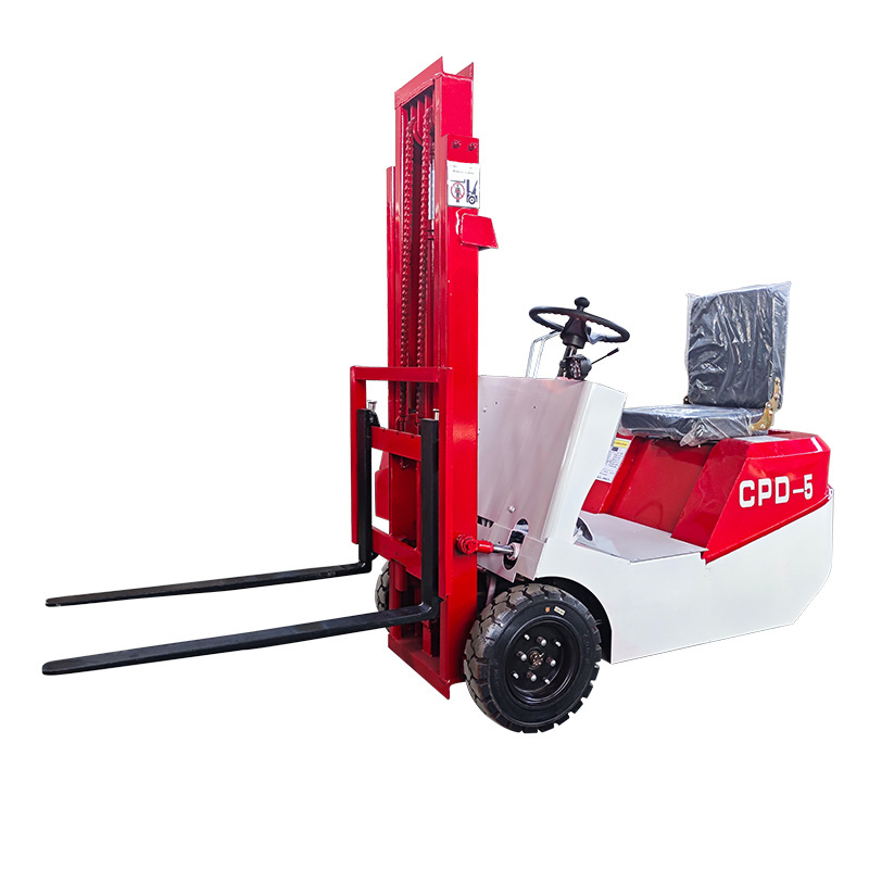 hot sale mini electric forklift for warehouse workshop farm 500kg light weight electric stacker foklift for sale