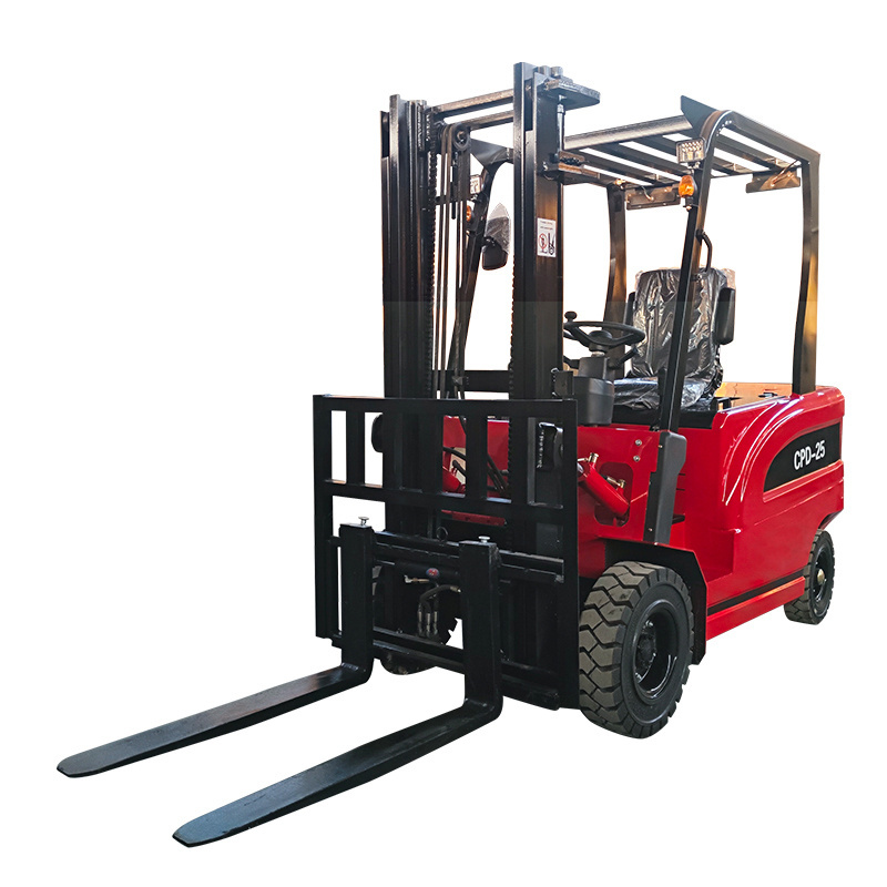 Cheap price full electric forklift 1.5 ton 2 3 ton all terrain electric fork lift truck montacargas electrico