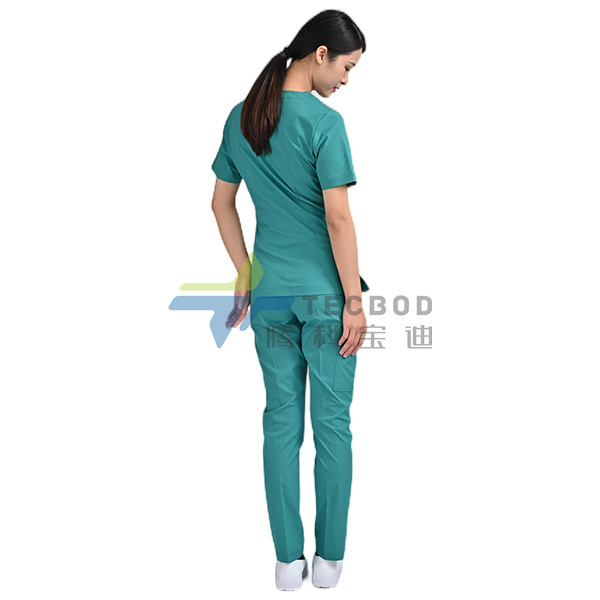 Medical Scrubs Hospital Uniforms Nurse Short Sleeve Jacket Suit For Women Men Medical Scrubs Uniforms