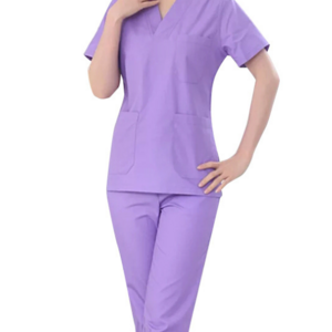 Uniform Dress Smock Medical Surgical Lab Coat for Sale White 100 Cotton Doctor Nurse Cotton Thicker Hospital Staff Unisex Women