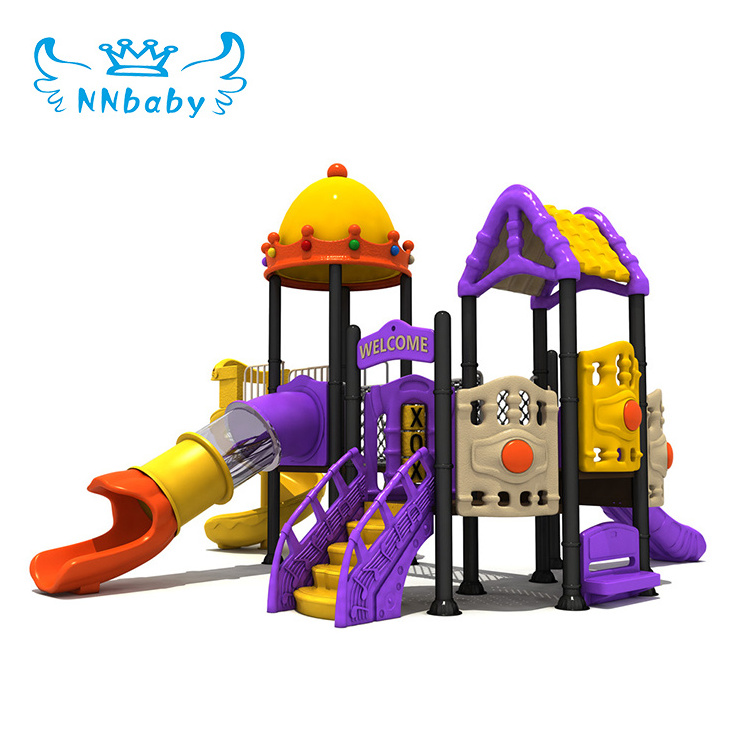 NNbaby New Arrival Commercial Plastic Kids Play Large Swing Sets Playground Toddler Outdoor Slide Playsets