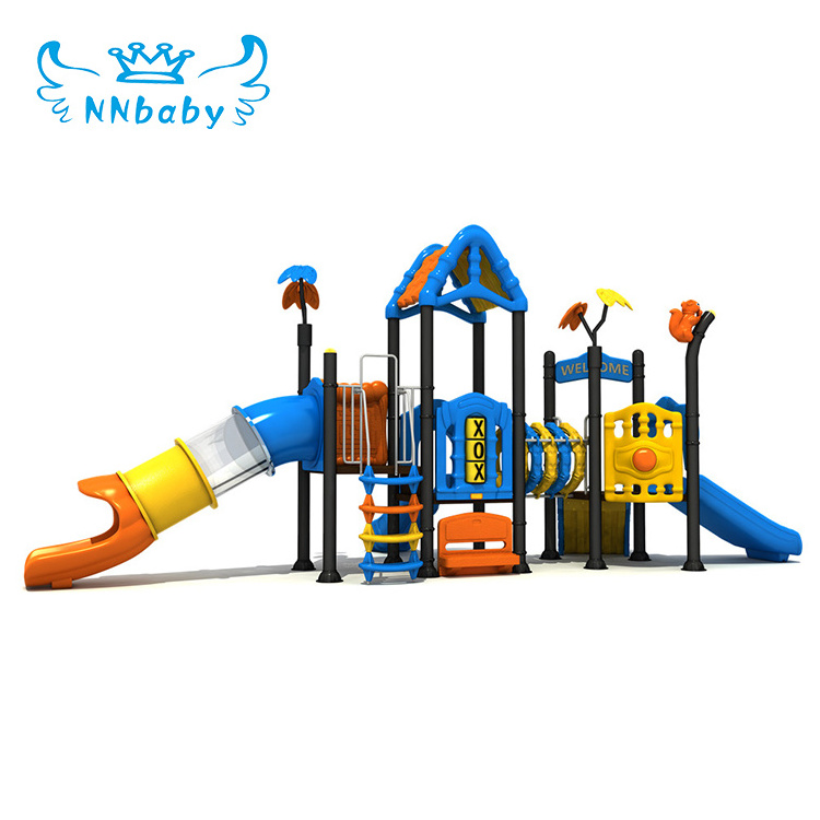 NNbaby New Arrival Commercial Plastic Kids Play Large Swing Sets Playground Toddler Outdoor Slide Playsets