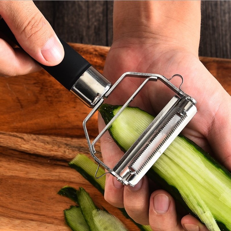 Wholesale Stainless Steel 3 in 1 Multi-function Vegetable Peeler Julienne Peeler Potato Carrot Grater