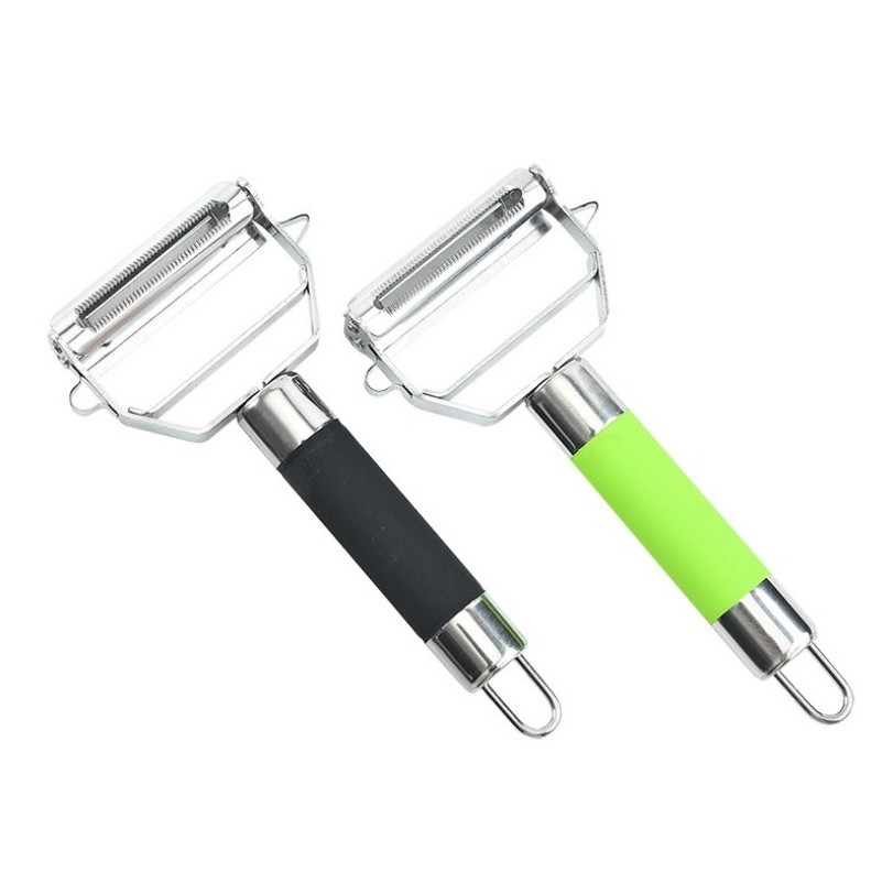 Wholesale Stainless Steel 3 in 1 Multi-function Vegetable Peeler Julienne Peeler Potato Carrot Grater