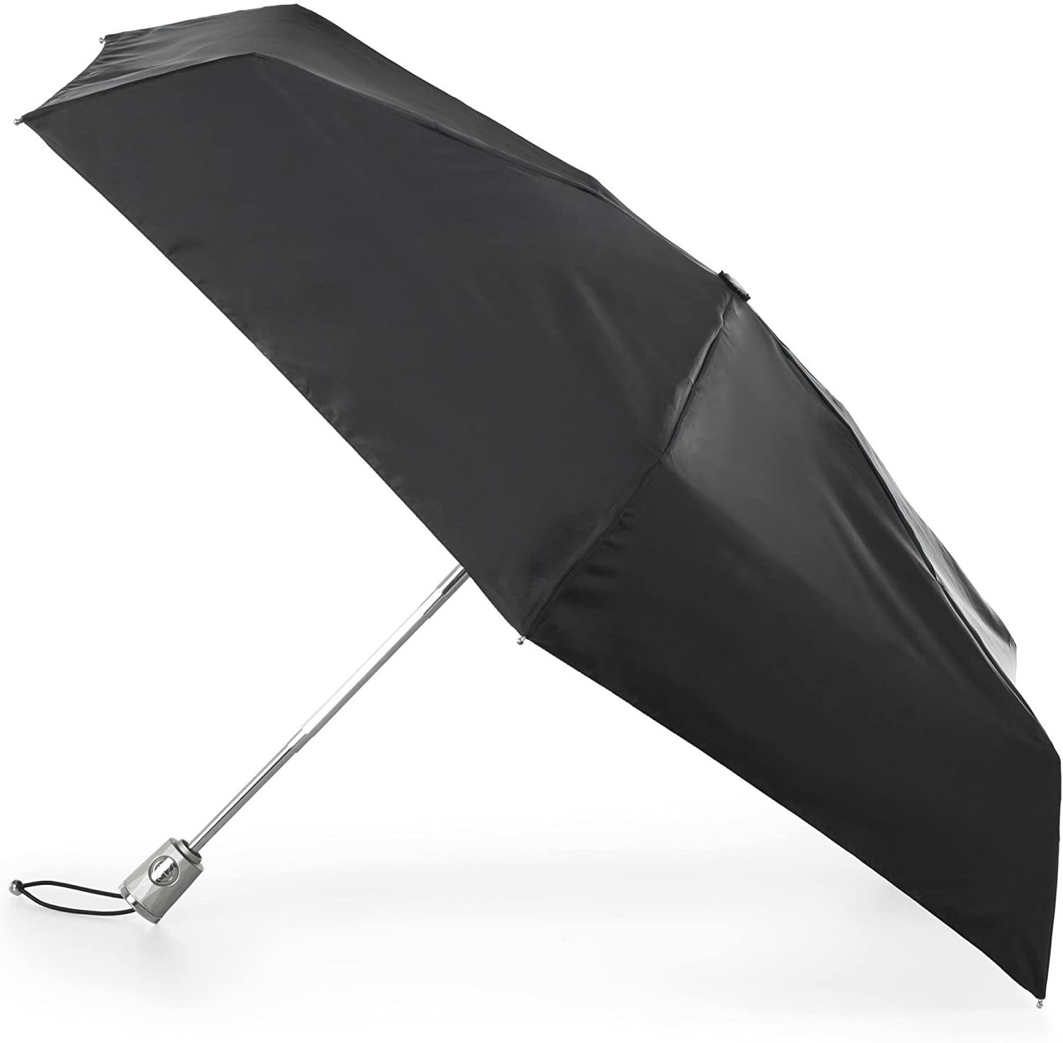 8 Fracture Rain Telescopic Umbrella With Automatic LED Handle Can Be Printed Logo