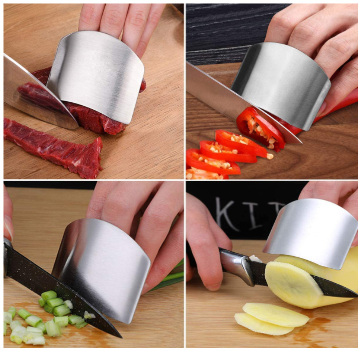 Finger Guards for Cutting Stainless Steel Finger Guard for Cutting Food  Finger Protector