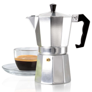 Stovetop Espresso and Coffee Maker Moka Pot for Classic Italian and Cuban Cafe Brewing Moka pot