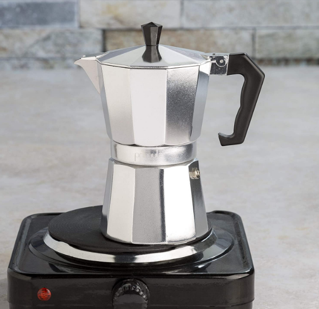 Stovetop Espresso and Coffee Maker Moka Pot for Classic Italian and Cuban Cafe Brewing Moka pot