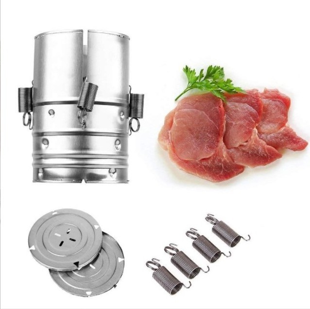 Ham Maker Stainless Steel meat press Metal hamburger press household Hamburger mold Sandwich kitchen tool