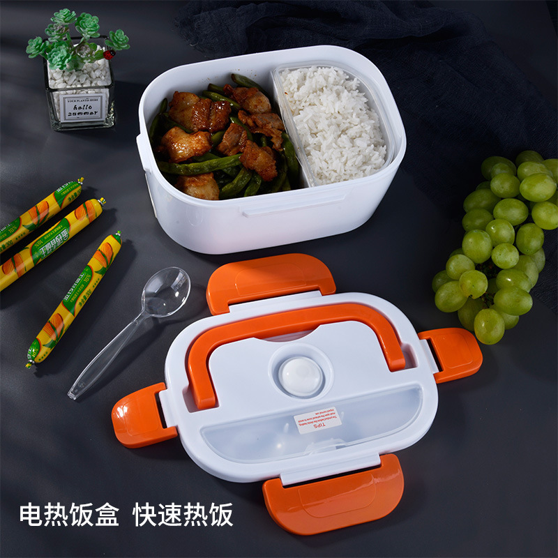 Multifunctional Electric Heating Lunch Box Leakproof Self Heating Bento Food Warmer Lunch Box