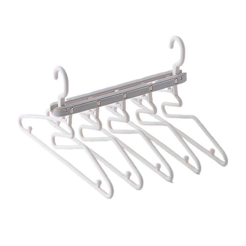 Houseware Plastic Multi-function Space Saving Hanger Folding Magic Hangers Scarf Clothes Storage Drying Racks