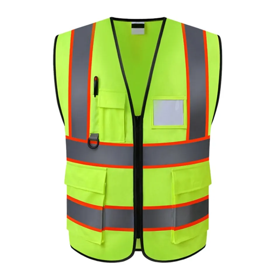 High Visibility Reflective Safety Vest Jacket Security Reflective Working Clothing Sanitation Workers Clothes For Road