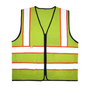 ANSI CLASS 2 New Hi-Vis Safety Vest Reflective Jacket Worker Night Security Waistcoat Tops Vests