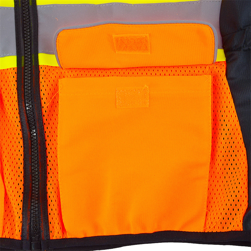 Manufacturers Reflector Women's Security Personal Protective Equipment Reflective Safety Jacket Work Vest for Airports