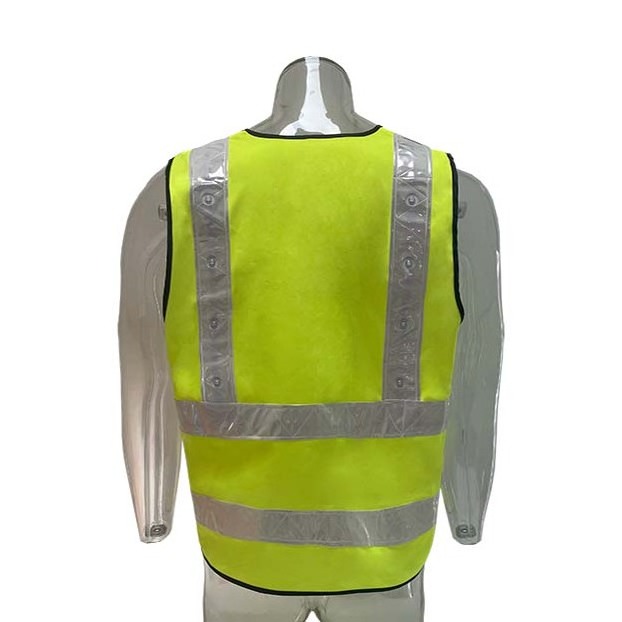 LED Safety Reflective Reflector Vest for Trailer Work Suits Safety Chaleco Industrial Uniforms Safety Vest