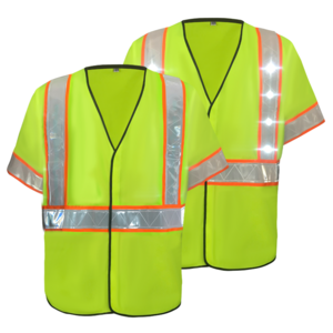 Factory Direct Sell High Quality LED Reflective Safety Vest Plastic Cover LED Light for Working at Night