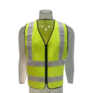 LED Safety Reflective Reflector Vest for Trailer Work Suits Safety Chaleco Industrial Uniforms Safety Vest