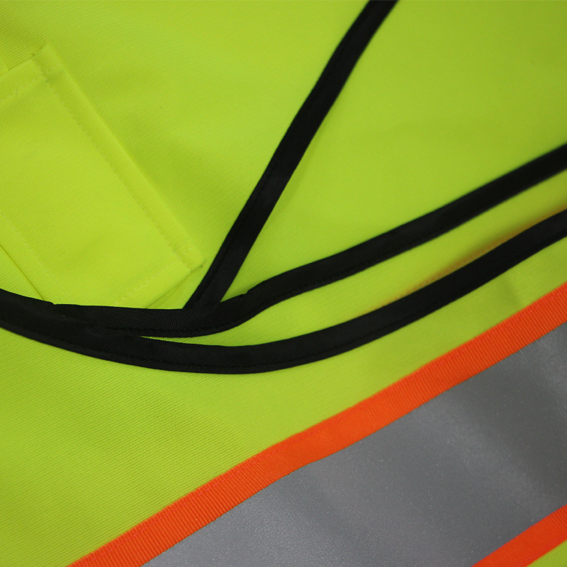 Men's Security Hi Vis Safety Reflective Vest Work Construction Mesh Multi Pocket Work Vest