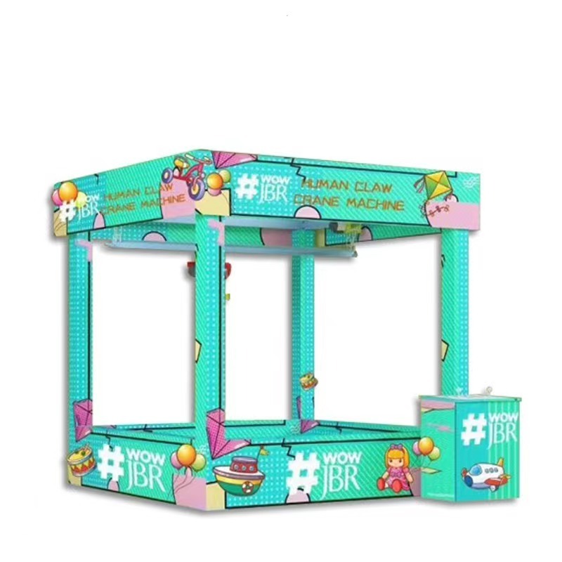 Large Shopping Center Real People Claw Crane Machine  Super Real Human Catch Doll Snack Gift  Game Machine