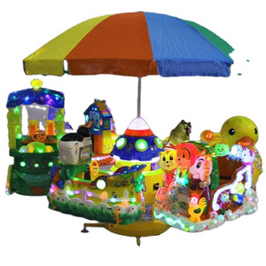 Commercial Outdoor coin-operated High quality children's rides Amusement Park Carousel sells fun carousels for kids