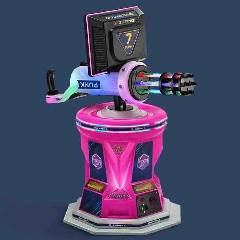 Commercial electric children's coin-operated virtual reality simulator gun shooting arcade game consoles Indoor game consoles